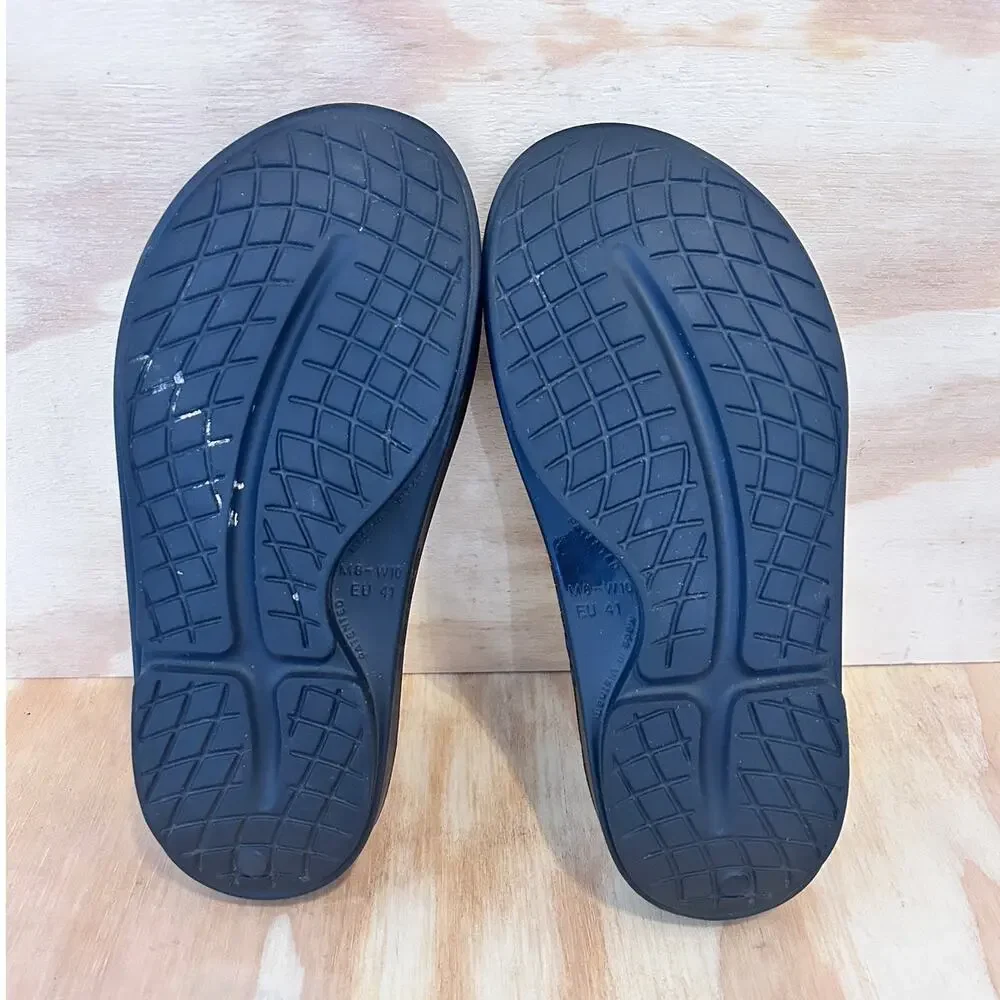 Oofos - Ooahh Sport - Slide Sandals - Black - Men's - 8